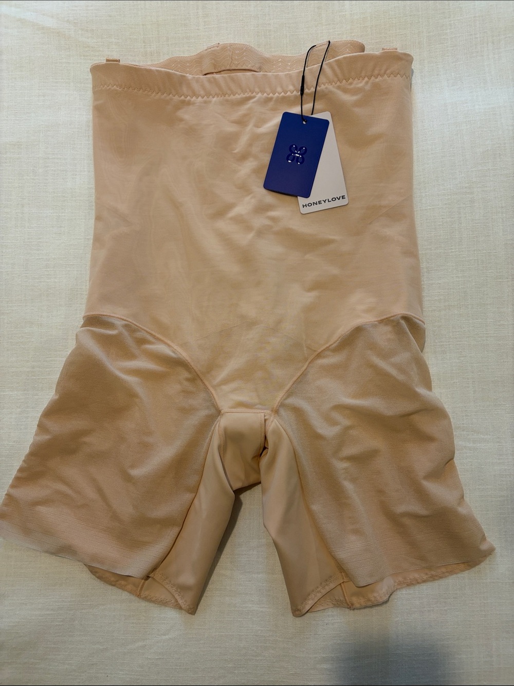 NEVER WORN HONEYLOVE Shaping Shorts in Nude